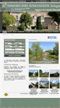Mobile Screenshot of immo-remangeon-sologne.fr